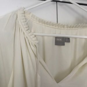 ASOS Vintage Style Cream Midi Dress